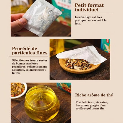 Thé Traditionnel aux 18 Plantes – Secret Ancestral chinois